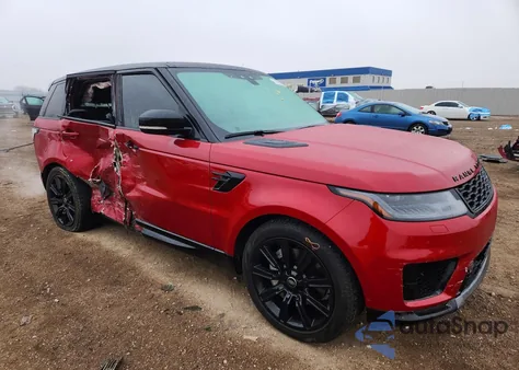 2021 Land Rover Range Rover Sport Hse Silver Edition z USA, uszkodzony, nr VIN SALWR2SU2MA758796